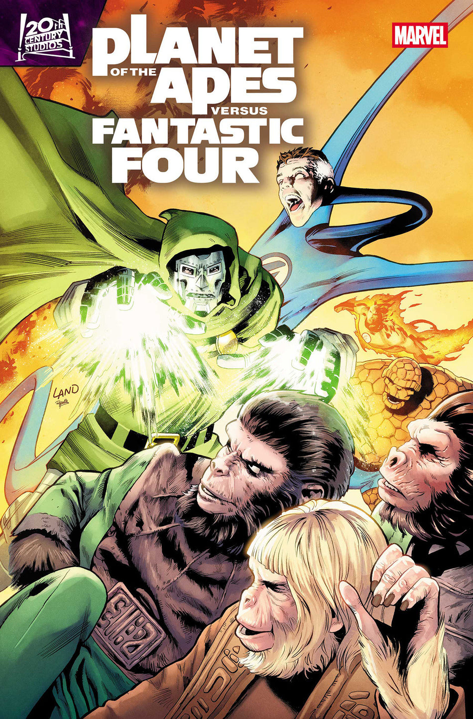 Stock Photo of  Planet Of The Apes vs. Fantastic Four #4 Marvel Comics Comics sold by Stronghold Collectibles of Acadiana Lafayette, LA