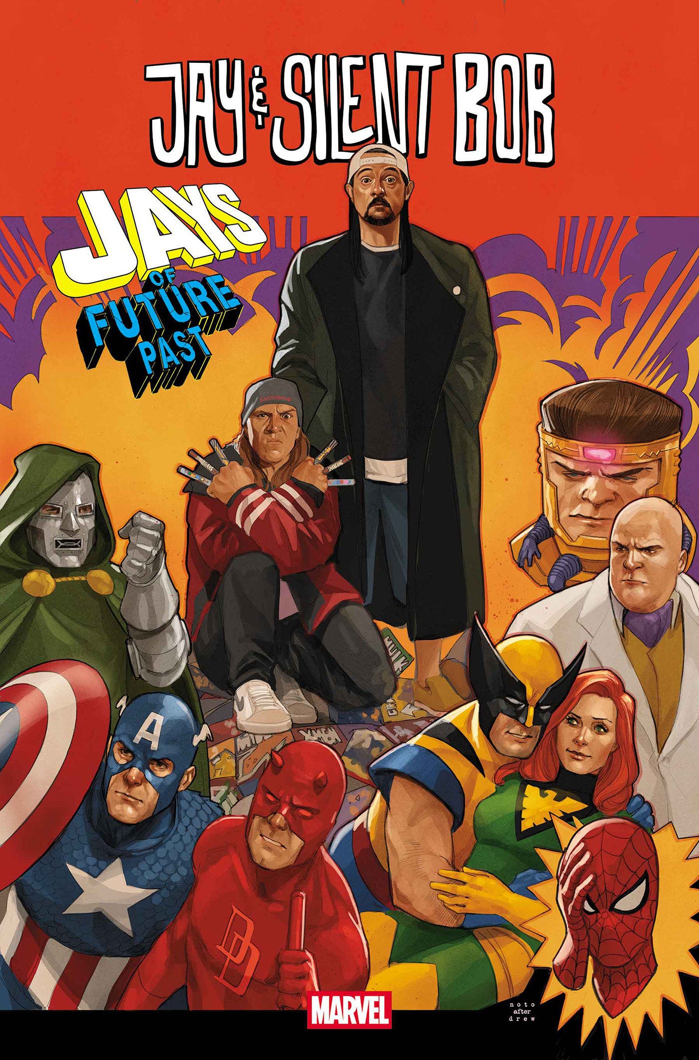 Stock Photo of  Jay & Silent Bob: Jays Of Future Past #1 Phil Noto Homage Variant Marvel Comics Comics sold by Stronghold Collectibles of Acadiana Lafayette, LA