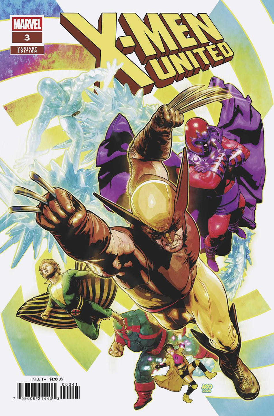 Stock Photo of  X-Men United #3 Aco Variant Marvel Comics Comics sold by Stronghold Collectibles of Acadiana Lafayette, LA
