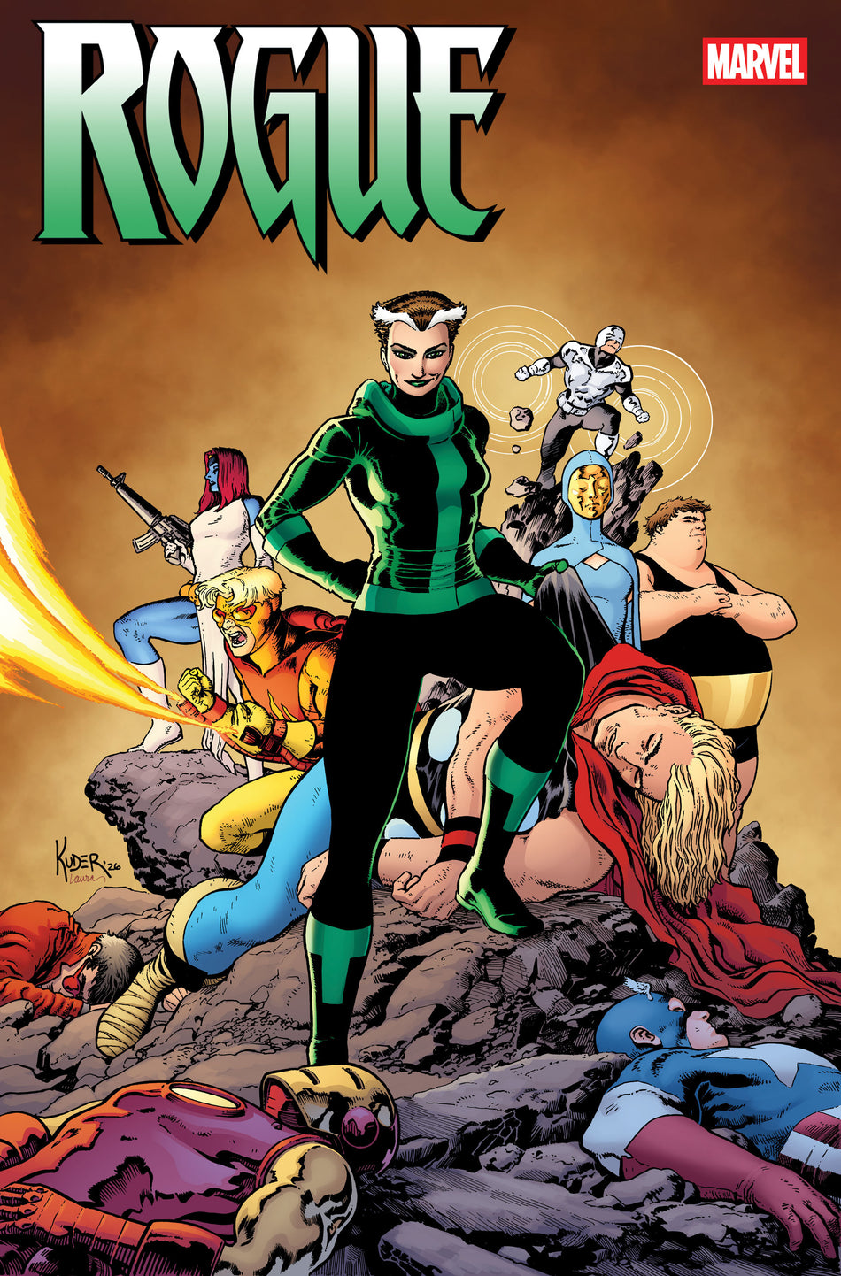 Stock Photo of  Rogue #5 Aaron Kuder Variant Marvel Comics Comics sold by Stronghold Collectibles of Acadiana Lafayette, LA