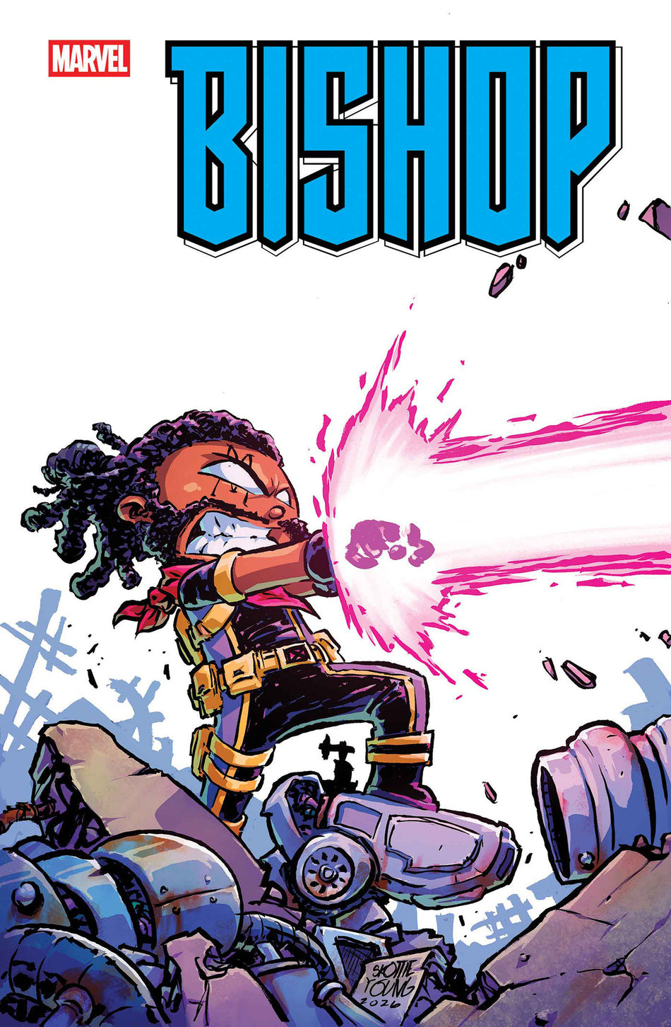 Stock Photo of  Bishop #1 Skottie Young Variant Marvel Comics Comics sold by Stronghold Collectibles of Acadiana Lafayette, LA