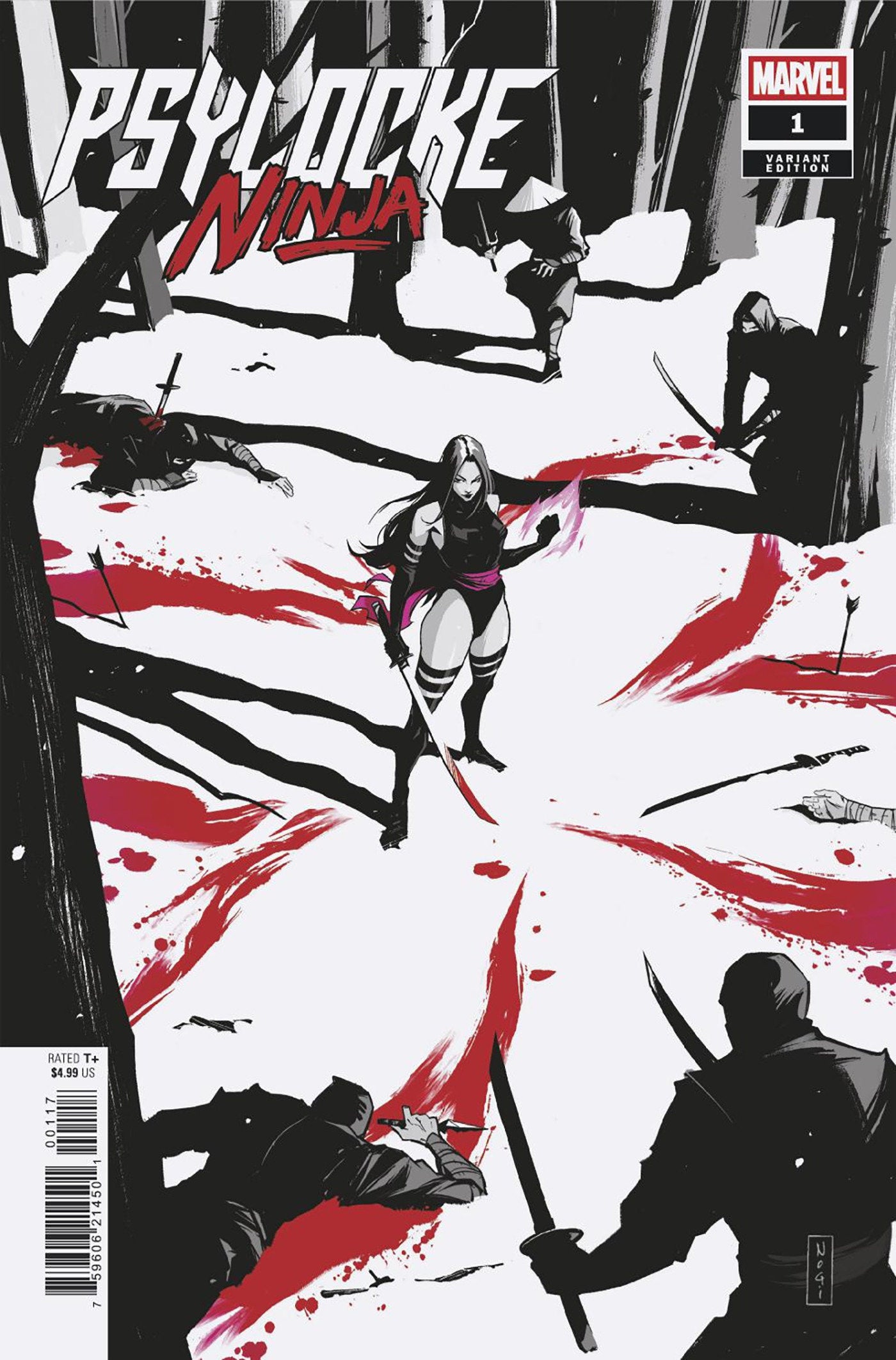 Stock Photo of  Psylocke: Ninja #1 Nogi San 1:25 Variant Marvel Comics Comics sold by Stronghold Collectibles of Acadiana Lafayette, LA