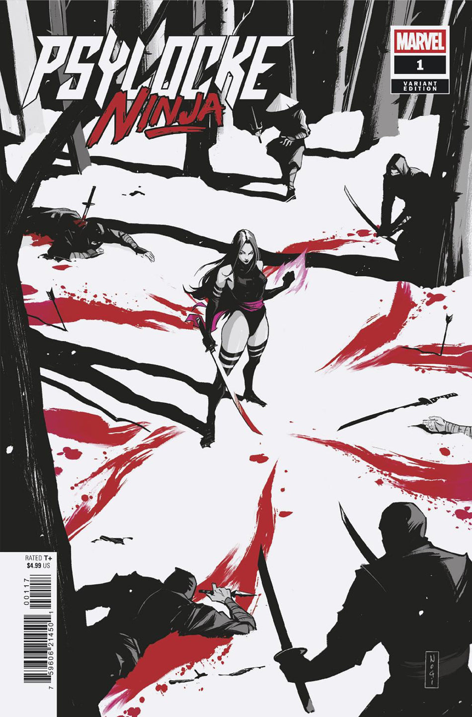 Stock Photo of  Psylocke: Ninja #1 Nogi San 1:25 Variant Marvel Comics Comics sold by Stronghold Collectibles of Acadiana Lafayette, LA
