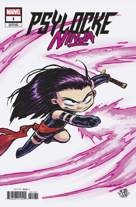 Stock Photo of  Psylocke: Ninja #1 Skottie Young Variant Marvel Comics Comics sold by Stronghold Collectibles of Acadiana Lafayette, LA