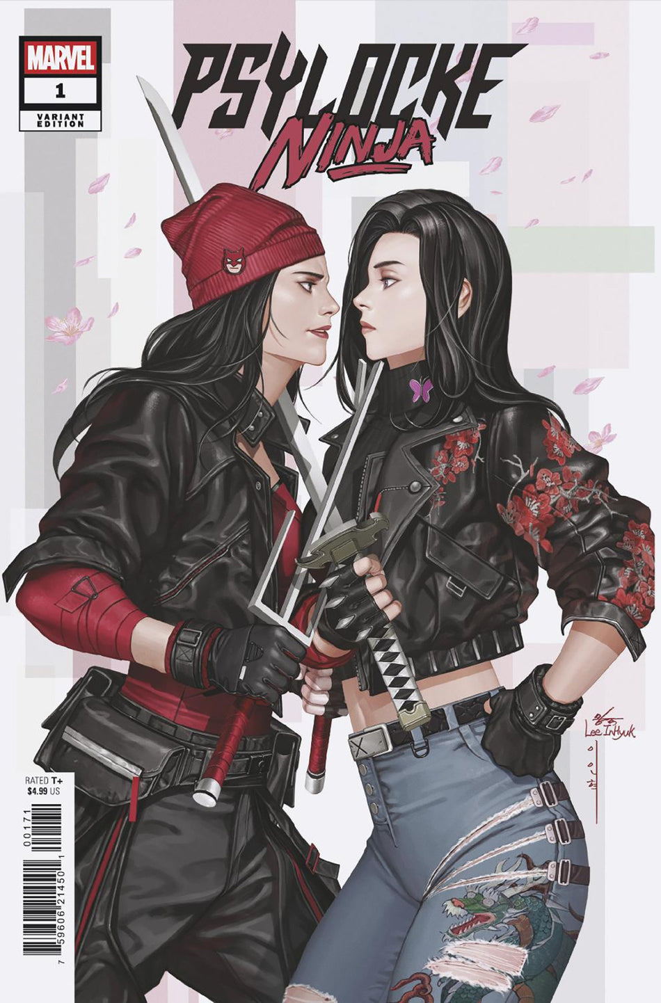 Stock Photo of  Psylocke: Ninja #1 Inhyuk Lee Versus Elektra Variant Marvel Comics Comics sold by Stronghold Collectibles of Acadiana Lafayette, LA