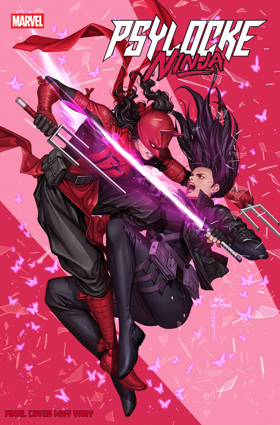 Stock Photo of  Psylocke: Ninja #3 Inhyuk Lee Versus Elektra Variant Marvel Comics Comics sold by Stronghold Collectibles of Acadiana Lafayette, LA