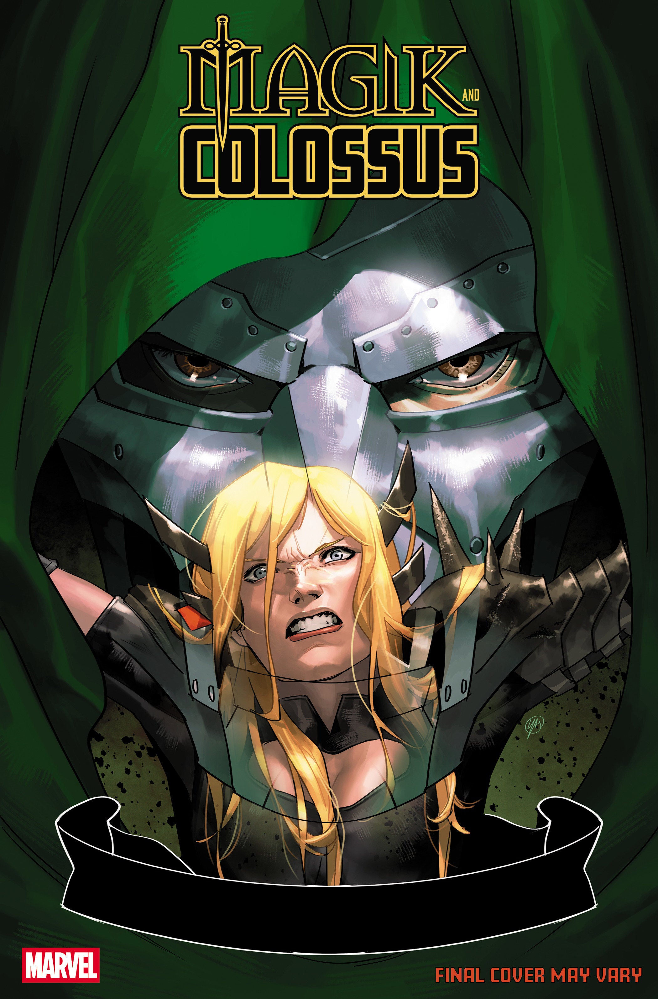 Stock Photo of  Magik & Colossus #2 Yasmine Putri Doom Homage Variant Marvel Comics Comics sold by Stronghold Collectibles of Acadiana Lafayette, LA