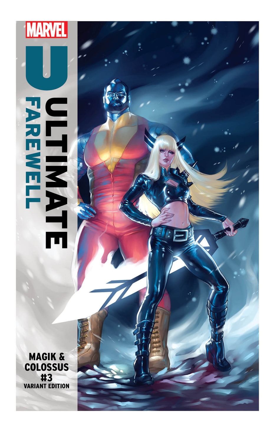 Stock Photo of  Magik & Colossus #3 Meghan Hetrick Ultimate Farewell Variant Marvel Comics Comics sold by Stronghold Collectibles of Acadiana Lafayette, LA