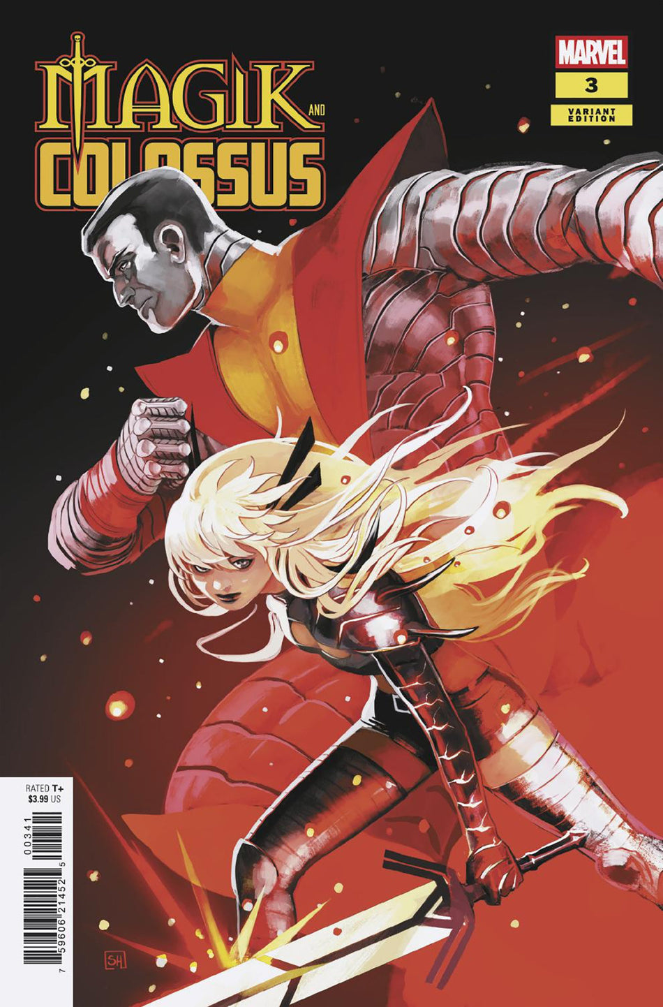 Stock Photo of  Magik & Colossus #3 Stephanie Hans Variant Marvel Comics Comics sold by Stronghold Collectibles of Acadiana Lafayette, LA