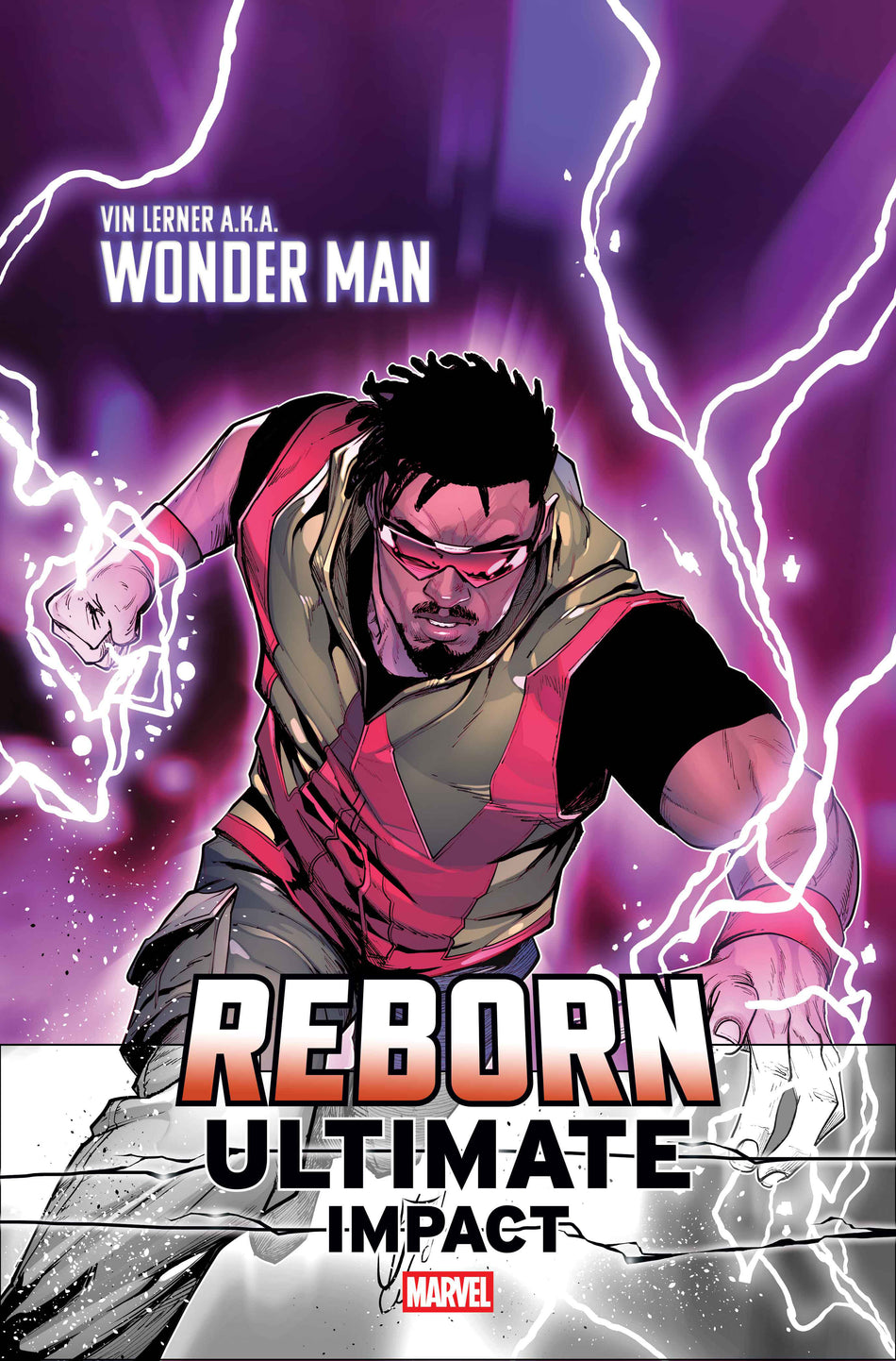 Stock Photo of  Ultimate Impact: Reborn #1 Stefano Caselli Wonder Man First Appearance Variant A Marvel Comics Comics sold by Stronghold Collectibles of Acadiana Lafayette, LA