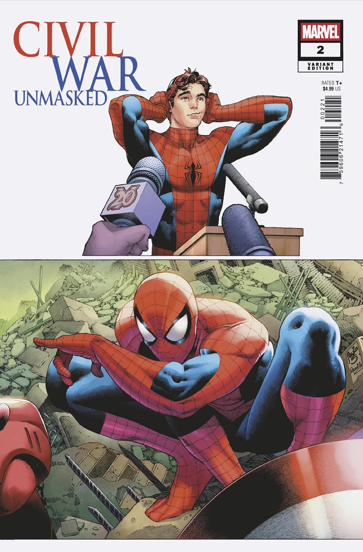 Stock Photo of  Civil War: Unmasked #2 Paulo Siqueira 5 Part Connecting Variant Marvel Comics Comics sold by Stronghold Collectibles of Acadiana Lafayette, LA