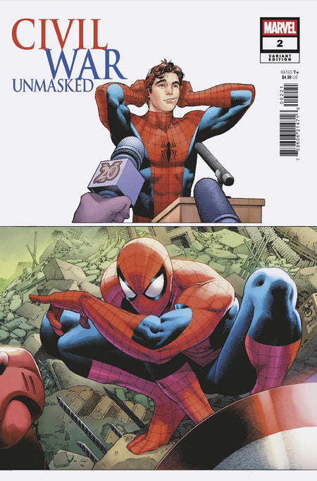 Stock Photo of  Civil War: Unmasked #2 Paulo Siqueira 5 Part Connecting Variant Marvel Comics Comics sold by Stronghold Collectibles of Acadiana Lafayette, LA