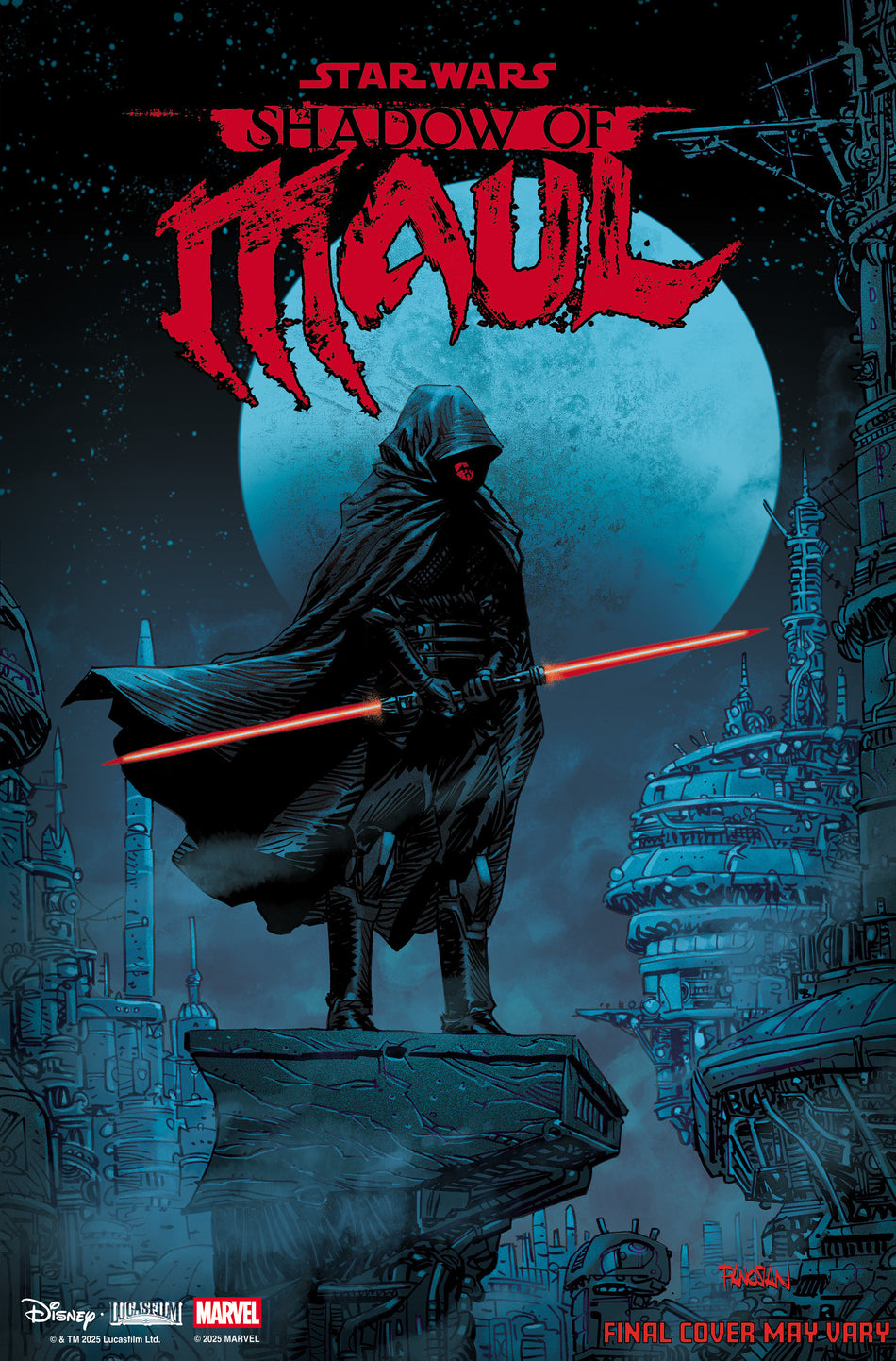 Stock Photo of  Star Wars: Shadow Of Maul #1 Dan Panosian Variant Marvel Comics Comics sold by Stronghold Collectibles of Acadiana Lafayette, LA
