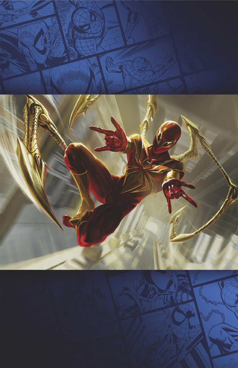 Stock Photo of  Iron Man #5 Kevin Glint 1:50 Magic: The Gathering Full Art Variant Marvel Comics Comics sold by Stronghold Collectibles of Acadiana Lafayette, LA