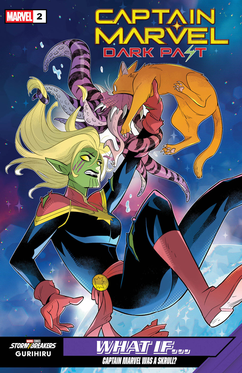 Stock Photo of  Captain Marvel: Dark Past #2 Gurihiru What If...? Variant Marvel Comics Comics sold by Stronghold Collectibles of Acadiana Lafayette, LA