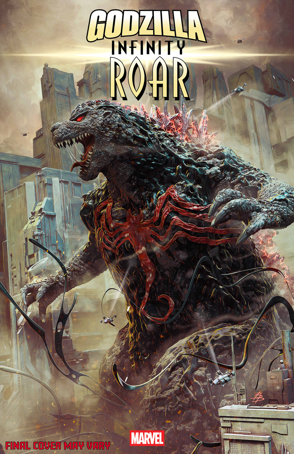 Stock Photo of  Godzilla: Infinity Roar #1 Bjorn Barends 1:25 Variant Marvel Comics Comics sold by Stronghold Collectibles of Acadiana Lafayette, LA