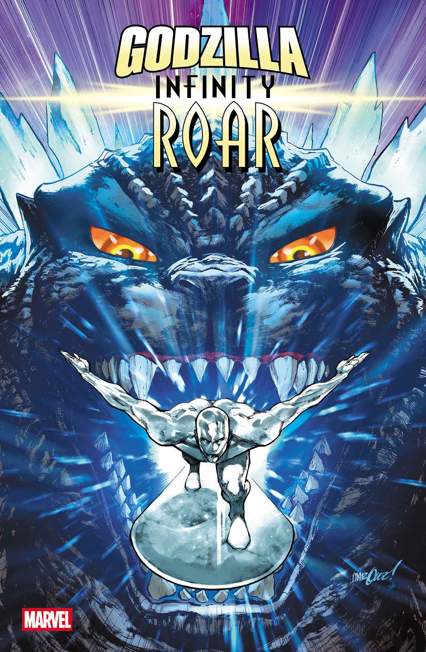 Stock Photo of  Godzilla: Infinity Roar #1 David Marquez Foil Variant Marvel Comics Comics sold by Stronghold Collectibles of Acadiana Lafayette, LA