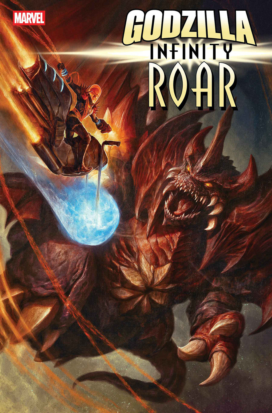 Stock Photo of  Godzilla: Infinity Roar #3 Dave Rapoza Cosmic Variant Marvel Comics Comics sold by Stronghold Collectibles of Acadiana Lafayette, LA