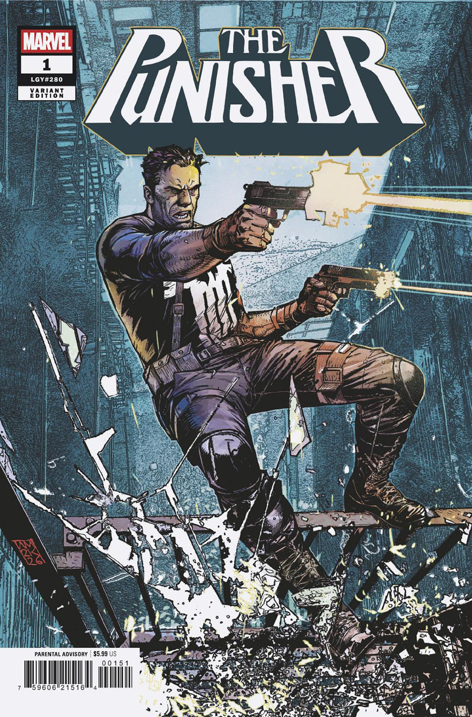 Stock Photo of  Punisher #1 Alex Maleev Variant Marvel Comics Comics sold by Stronghold Collectibles of Acadiana Lafayette, LA