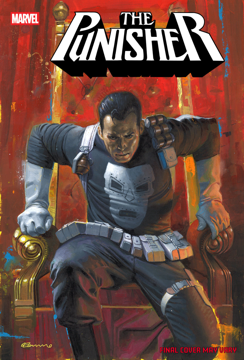 Stock Photo of  Punisher #2 Fabrizio De Tommaso Doom Homage Variant Marvel Comics Comics sold by Stronghold Collectibles of Acadiana Lafayette, LA