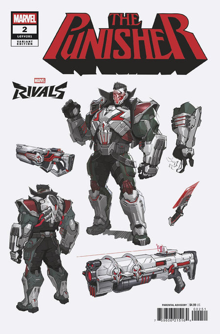 Stock Photo of  Punisher #2 Netease Games Marvel Rivals Variant Marvel Comics Comics sold by Stronghold Collectibles of Acadiana Lafayette, LA