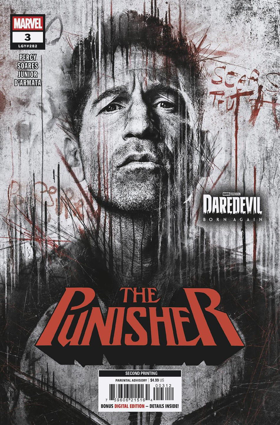 Stock Photo of  Punisher #3 Marvel Television 2nd Printing Variant Marvel Comics Comics sold by Stronghold Collectibles of Acadiana Lafayette, LA