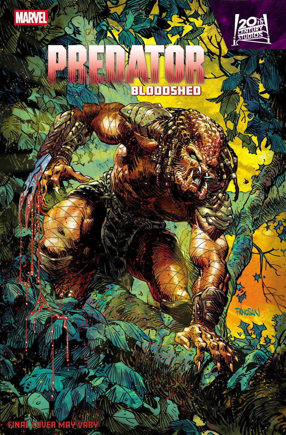 Stock Photo of  Predator: Bloodshed #1 Dan Panosian Variant Marvel Comics Comics sold by Stronghold Collectibles of Acadiana Lafayette, LA