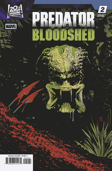 Stock Photo of  Predator: Bloodshed #2 Andrea Sorrentino Variant Marvel Comics Comics sold by Stronghold Collectibles of Acadiana Lafayette, LA