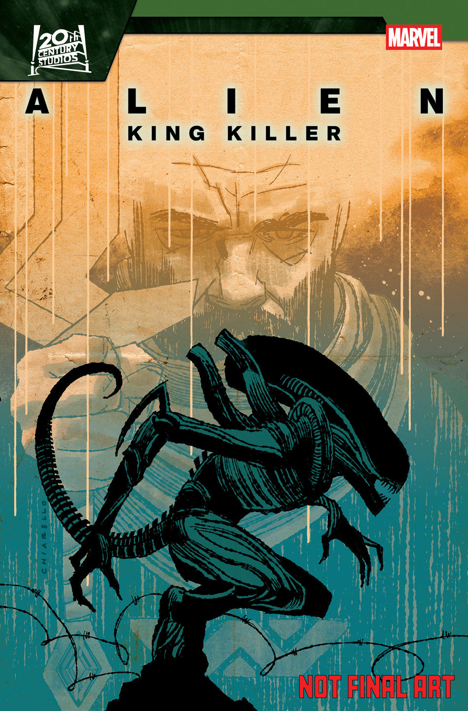 Stock Photo of  Alien: King Killer #1 Mark Chiarello Variant Marvel Comics Comics sold by Stronghold Collectibles of Acadiana Lafayette, LA