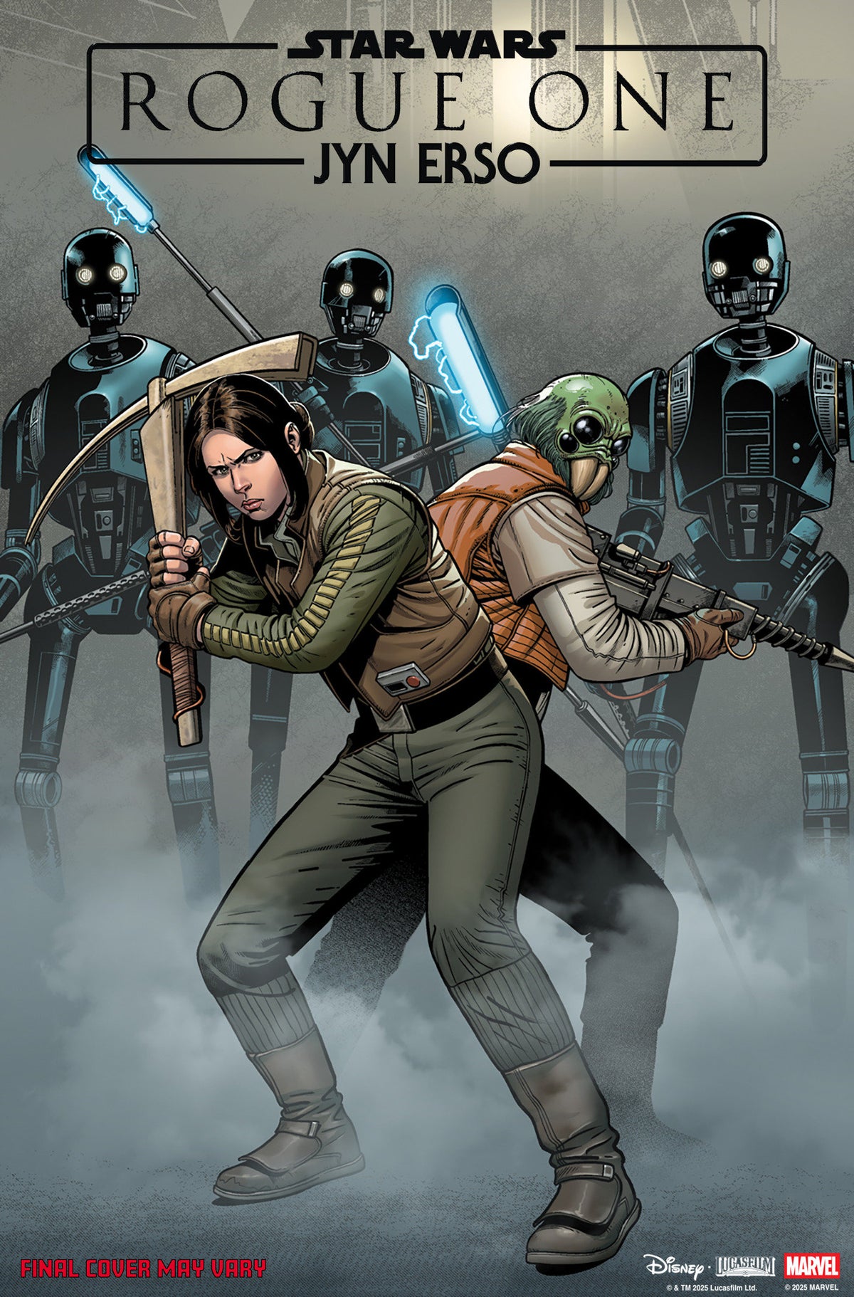Stock Photo of  Star Wars: Rogue One   Jyn Erso #1 Ramon Rosanas Variant Marvel Comics Comics sold by Stronghold Collectibles of Acadiana Lafayette, LA
