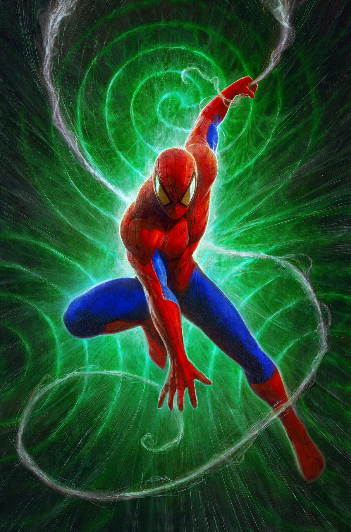 Stock Photo of  Amazing Spider-Man/Venom: Death Spiral #1 Dave Rapoza 1:25 Spider-Man Full Art Variant [Ds] Marvel Comics Comics sold by Stronghold Collectibles of Acadiana Lafayette, LA