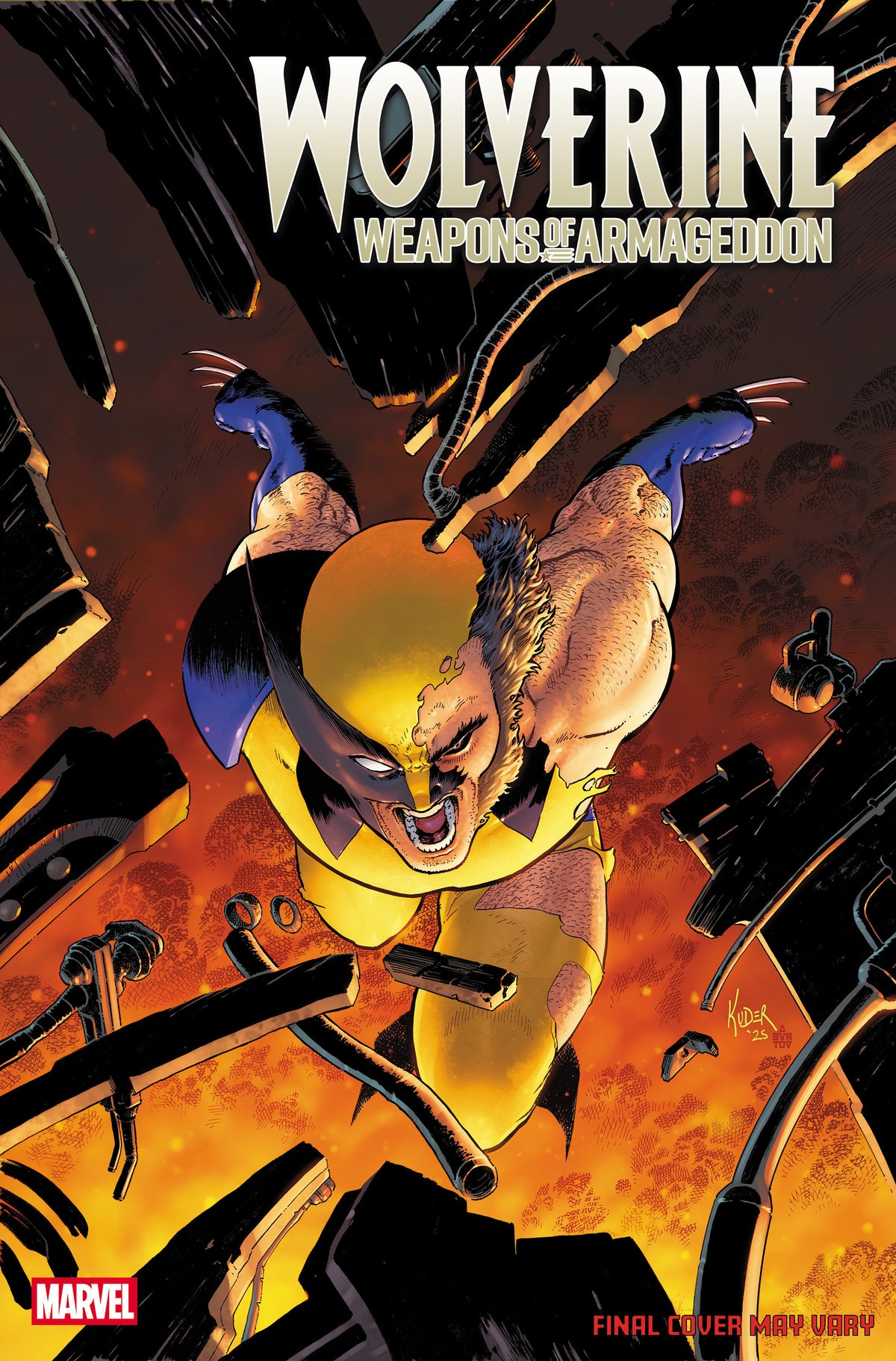 Stock Photo of  Wolverine: Weapons Of Armageddon #2 Aaron Kuder 1:25 Variant Marvel Comics Comics sold by Stronghold Collectibles of Acadiana Lafayette, LA