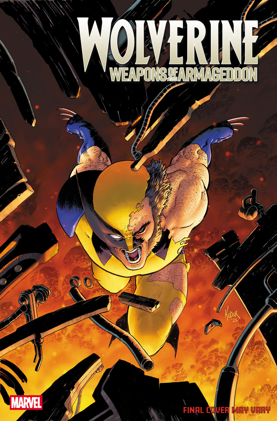 Stock Photo of  Wolverine: Weapons Of Armageddon #2 Aaron Kuder 1:25 Variant Marvel Comics Comics sold by Stronghold Collectibles of Acadiana Lafayette, LA