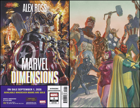 Stock Photo of  Avengers: Armageddon #1 Alex Ross Marvel Dimensions Variant Marvel Comics Comics sold by Stronghold Collectibles of Acadiana Lafayette, LA