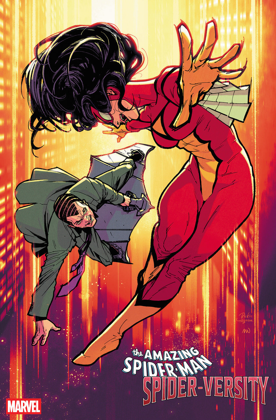 Stock Photo of  Amazing Spider-Man: Spider Versity #2 Rickie Yagawa 1:25 Variant Marvel Comics Comics sold by Stronghold Collectibles of Acadiana Lafayette, LA