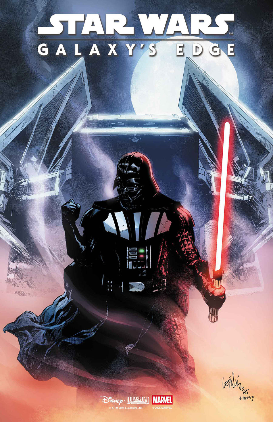 Stock Photo of  Star Wars: Galaxy's Edge   Echoes Of The Empire #1 Leinil Yu Darth Vader Variant Marvel Comics Comics sold by Stronghold Collectibles of Acadiana Lafayette, LA
