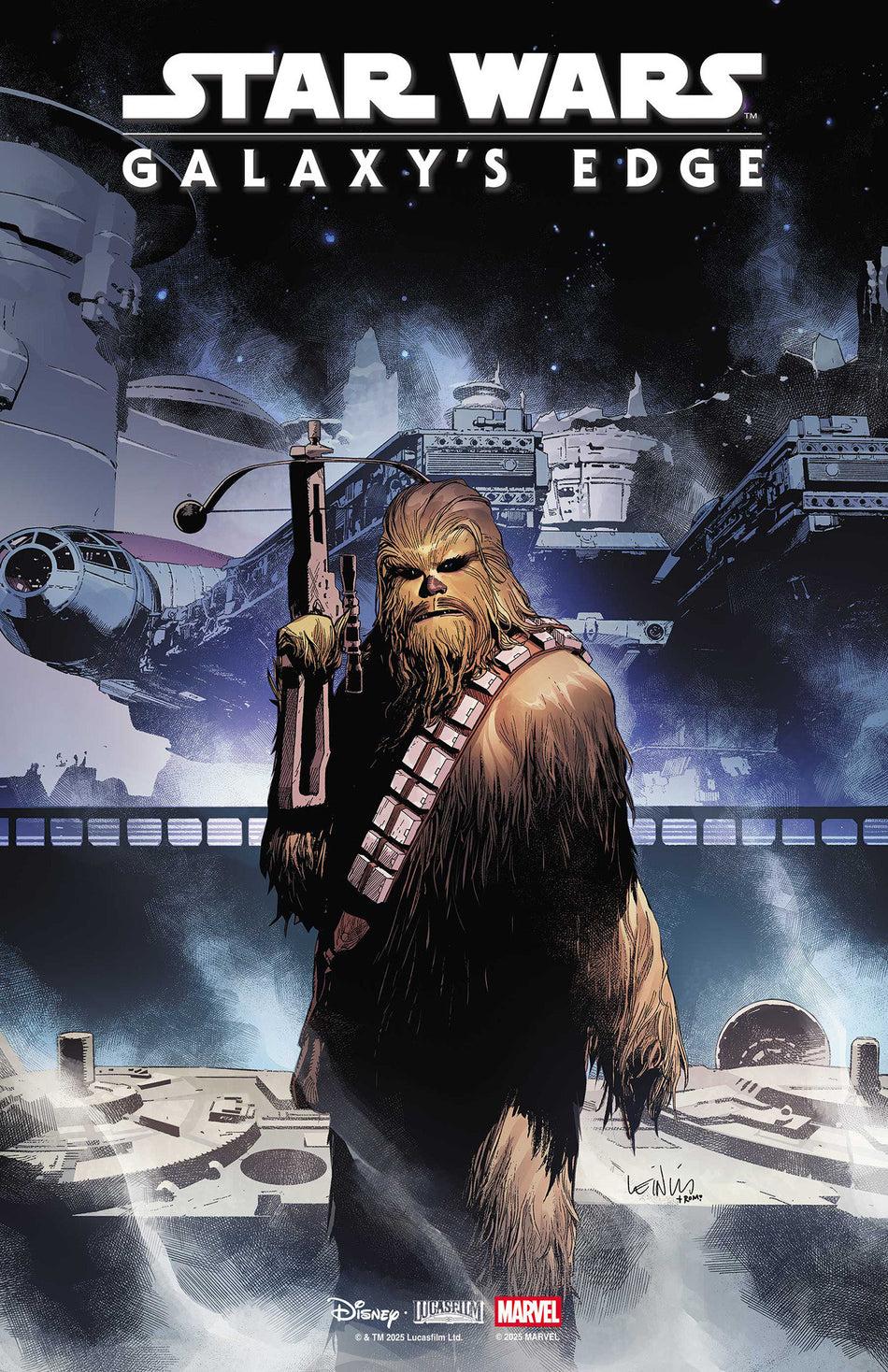 Stock Photo of  Star Wars: Galaxy's Edge   Echoes Of The Empire #2 Leinil Yu Chewbacca Variant Marvel Comics Comics sold by Stronghold Collectibles of Acadiana Lafayette, LA