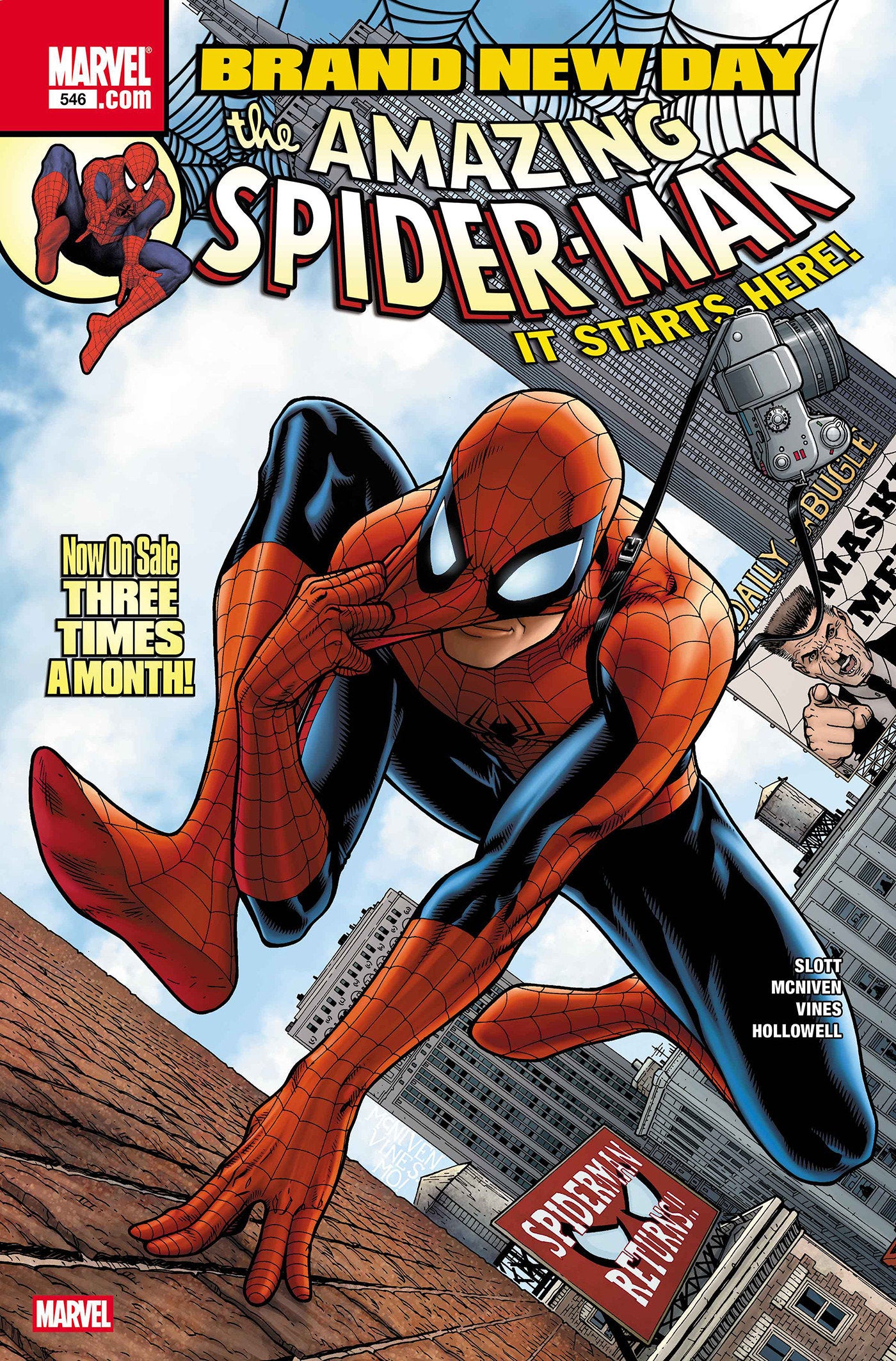 Stock Photo of  Amazing Spider-Man #546 Facsimile Edition Marvel Comics Comics sold by Stronghold Collectibles of Acadiana Lafayette, LA