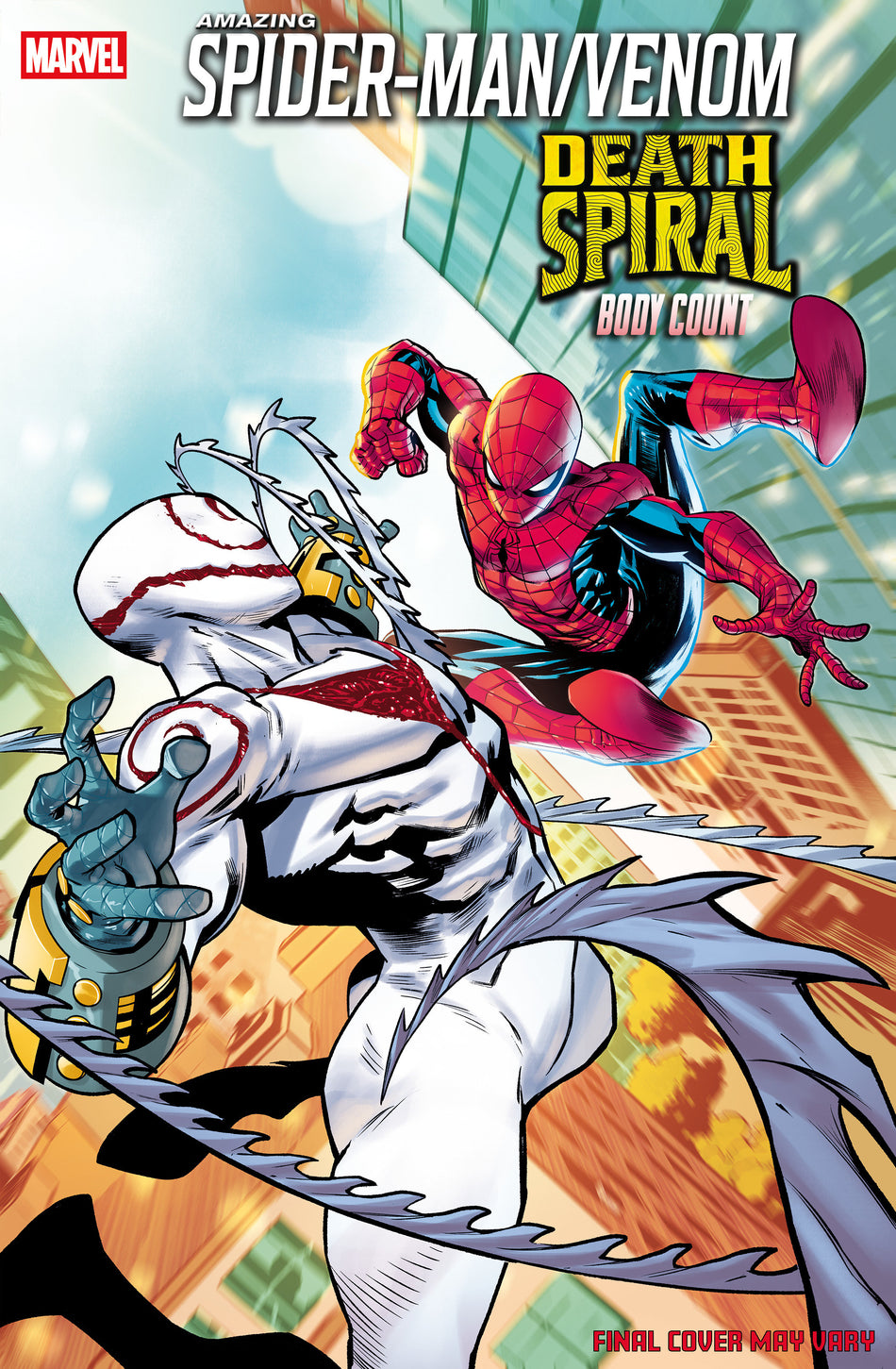 Stock Photo of  Amazing Spider-Man/Venom: Death Spiral Body Count #1 Francesco Manna 1:25 Variant [Ds] Marvel Comics Comics sold by Stronghold Collectibles of Acadiana Lafayette, LA