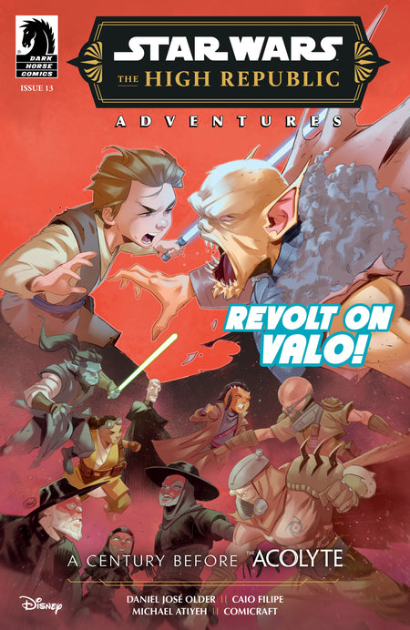 Stock Photo of Star Wars: the High Republic Adventures Phase III #13 CVR B French Carlomagno Dark Horse Comics sold by Stronghold Collectibles of Acadiana Lafayette, LA