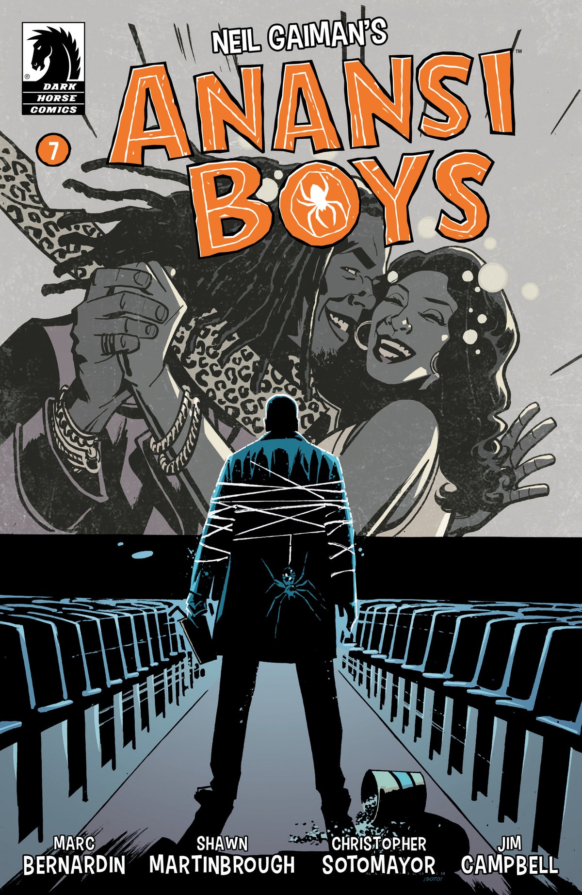 Stock Photo of Anansi Boys I #7 CVR B Martinbrough Dark Horse Comics sold by Stronghold Collectibles of Acadiana Lafayette, LA