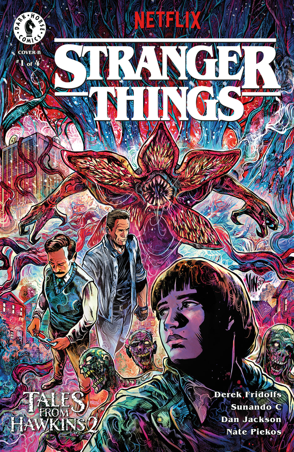 Stock Photo of Stranger Things: Tales From Hawkins 2 #1 CVR B Vincenzo Riccardi Dark Horse Comics sold by Stronghold Collectibles of Acadiana Lafayette, LA