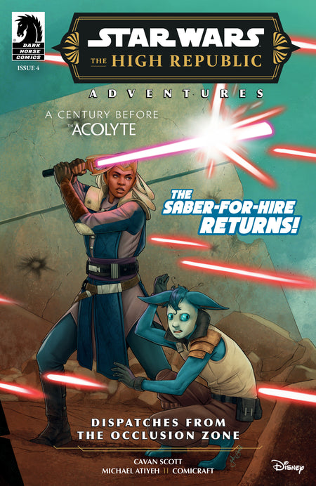 Stock Photo of Star Wars: the High Republic Adventures Phase III-Dispatches From the Occlusion Zone #4 CVR A Jake Bartok Dark Horse Comics sold by Stronghold Collectibles of Acadiana Lafayette, LA