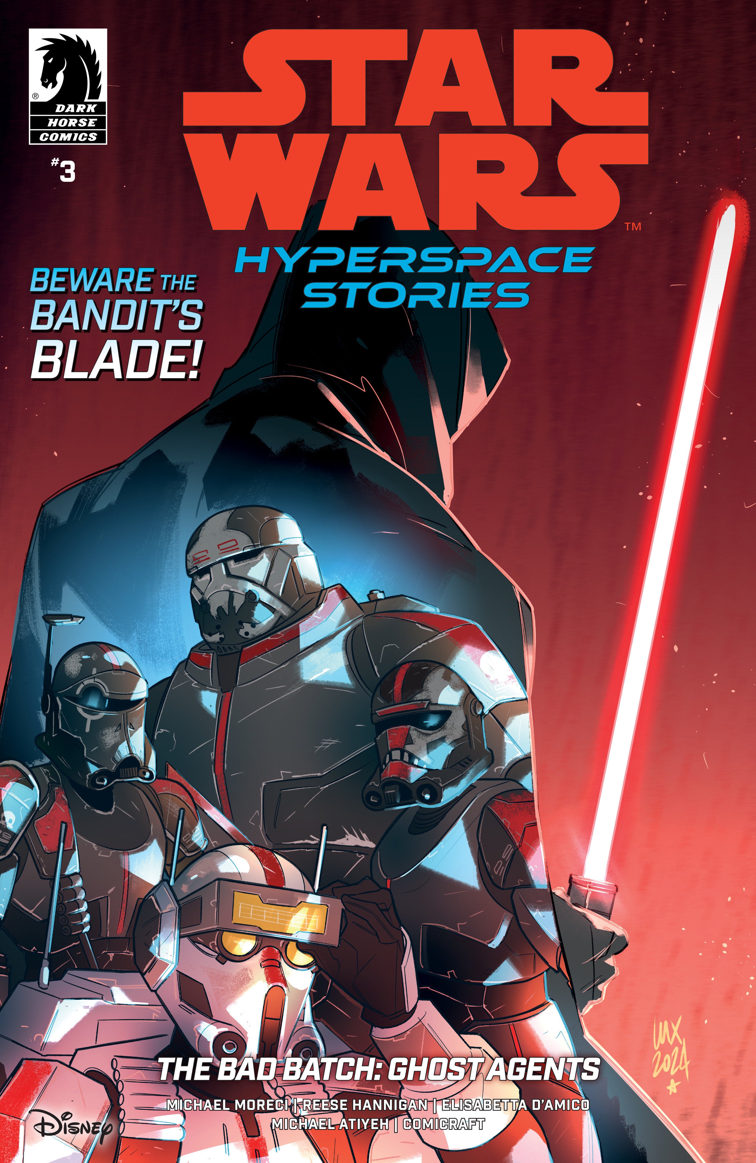 Stock Photo of Star Wars Bad Batch Ghost Agents #3 CVR A Favoccia Dark Horse Comics sold by Stronghold Collectibles of Acadiana Lafayette, LA