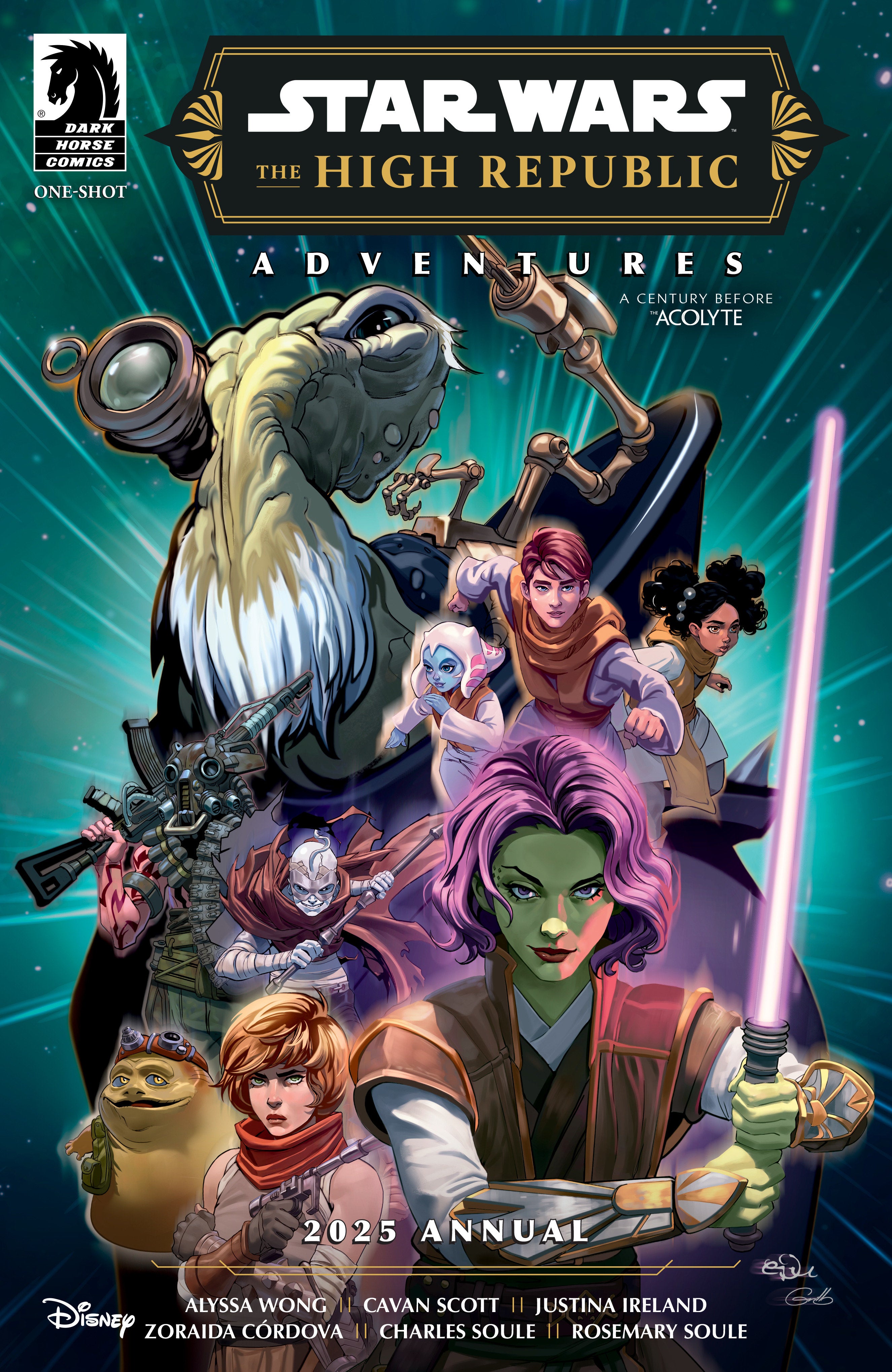 Stock Photo of Star Wars: the High Republic Adventures Phase III Annual One-Shot CVR A Eduardo Francisco Dark Horse Comics sold by Stronghold Collectibles of Acadiana Lafayette, LA
