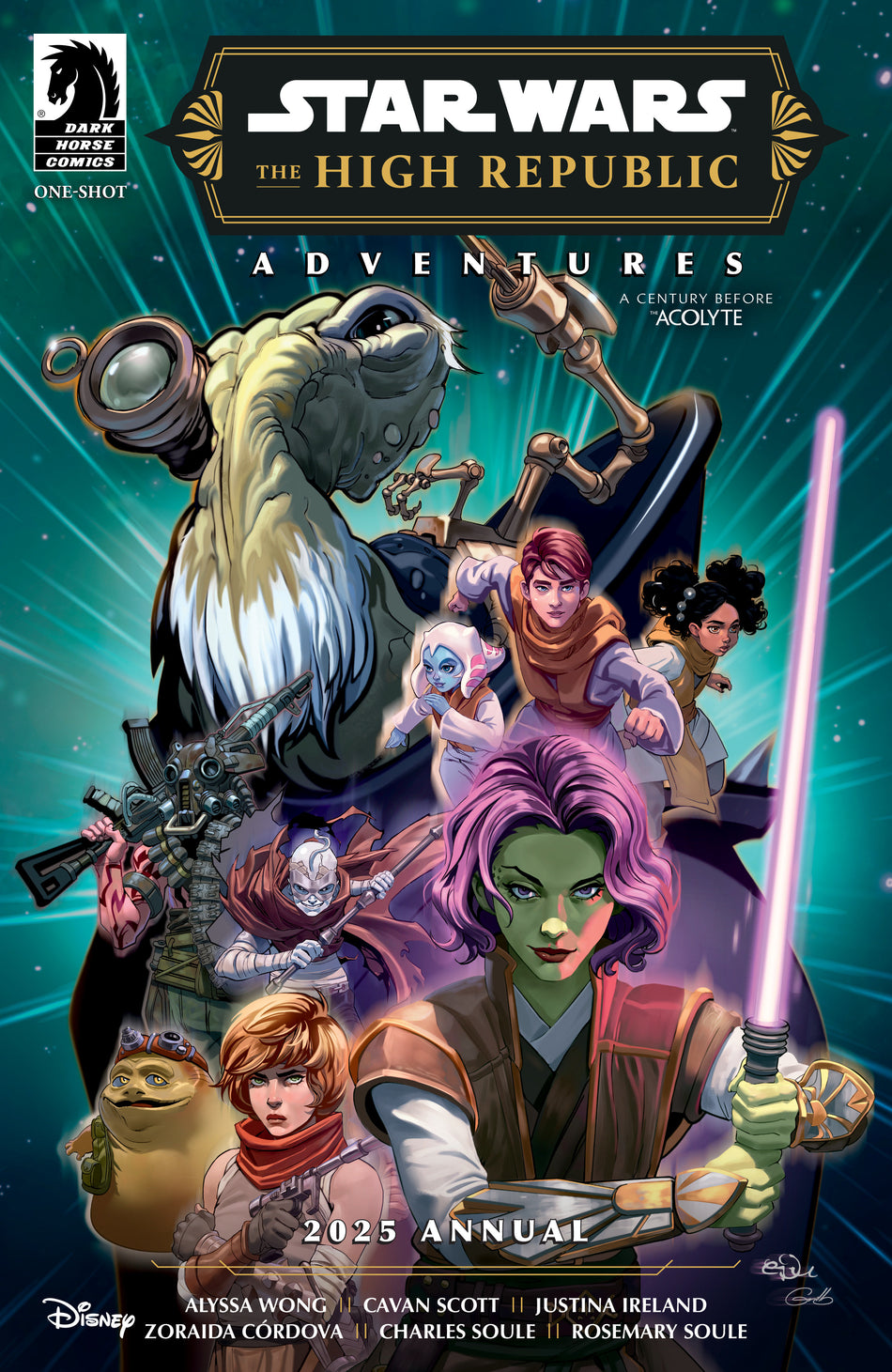 Stock Photo of Star Wars: the High Republic Adventures Phase III Annual One-Shot CVR A Eduardo Francisco Dark Horse Comics sold by Stronghold Collectibles of Acadiana Lafayette, LA