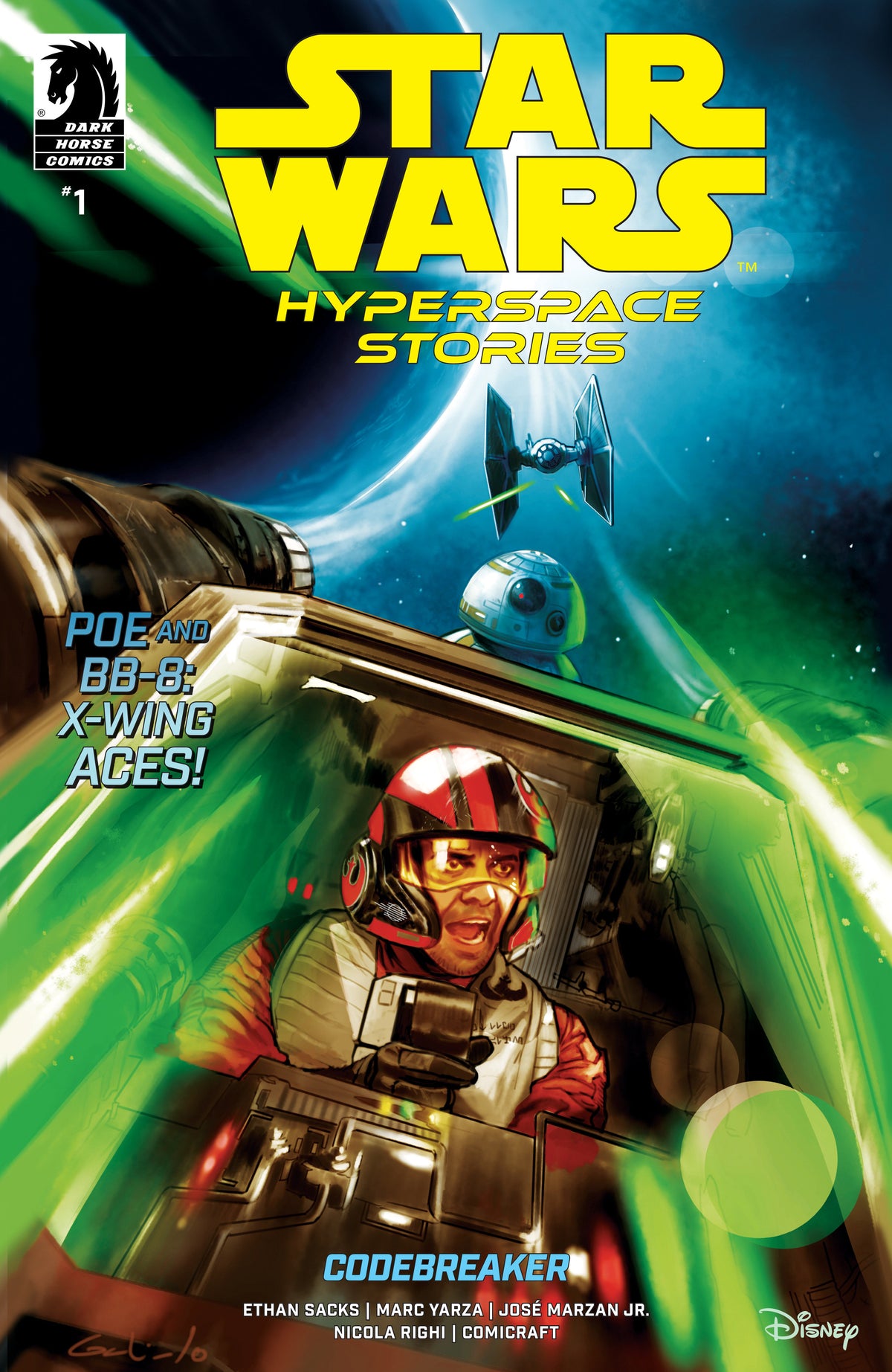 Stock Photo of Star Wars Hyperspace Stories Codebreaker #1 CVR A Galindo Dark Horse Comics sold by Stronghold Collectibles of Acadiana Lafayette, LA