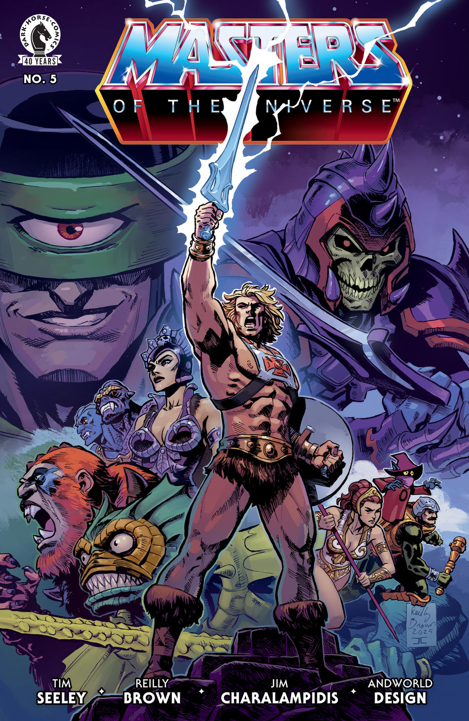 Stock Photo of  He Man And The Masters Of The Universe #5 (Cover A) (Reilly Brown) Dark Horse Comics sold by Stronghold Collectibles of Acadiana Lafayette, LA