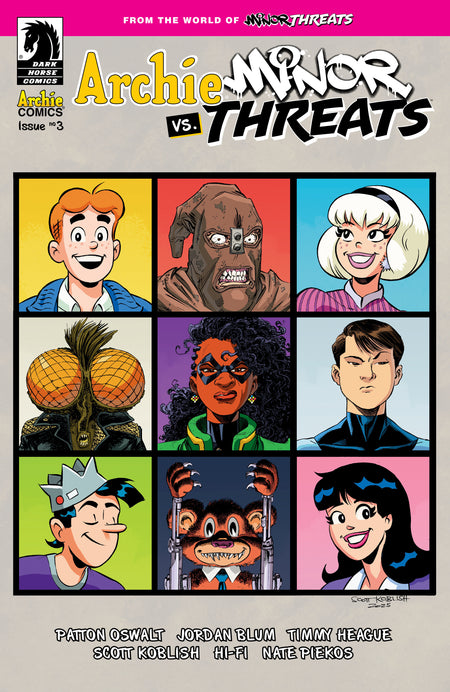 Stock Photo of Archie vs Minor Threats #3 CVR B Scott Koblish Dark Horse Comics sold by Stronghold Collectibles of Acadiana Lafayette, LA