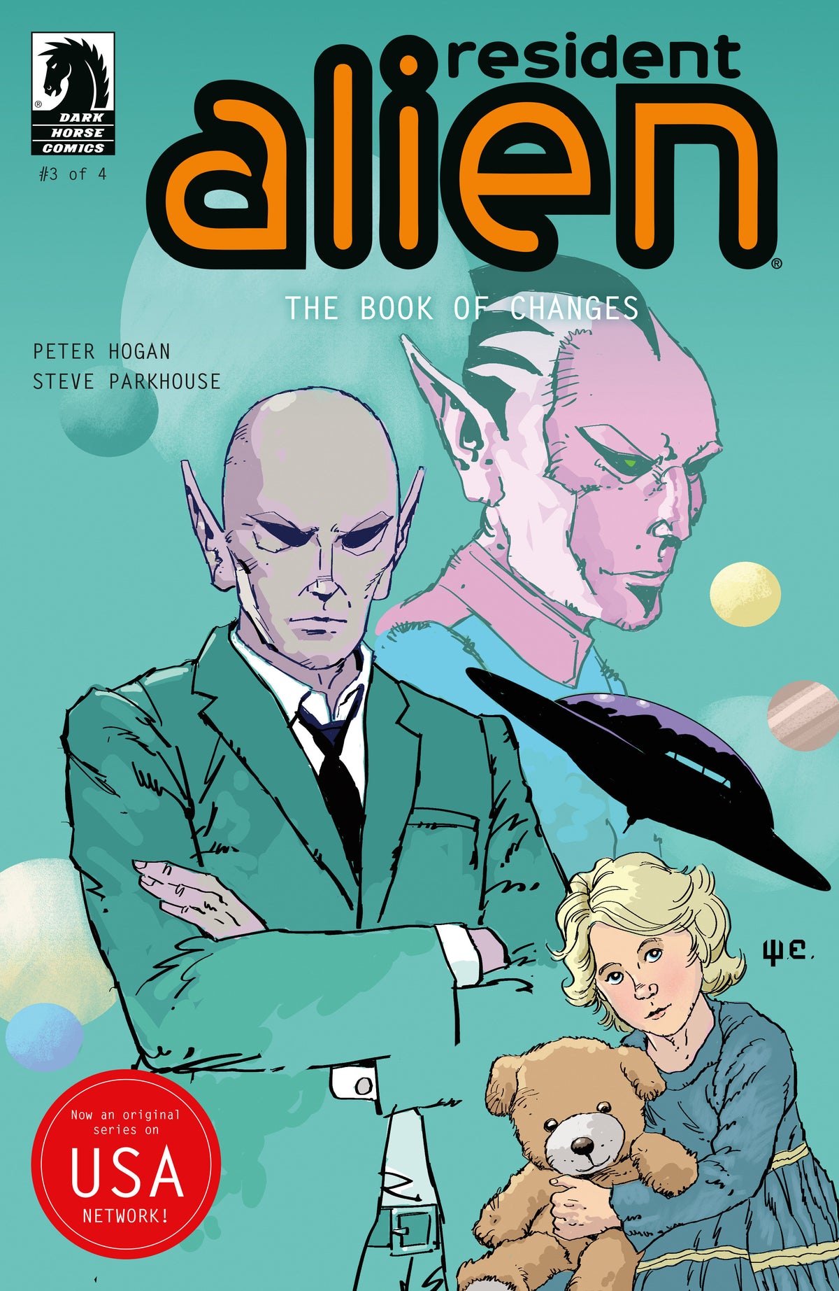 Stock Photo of Resident Alien: The Book of Changes #3 CVR A Steve Parkhouse Dark Horse Comics sold by Stronghold Collectibles of Acadiana Lafayette, LA